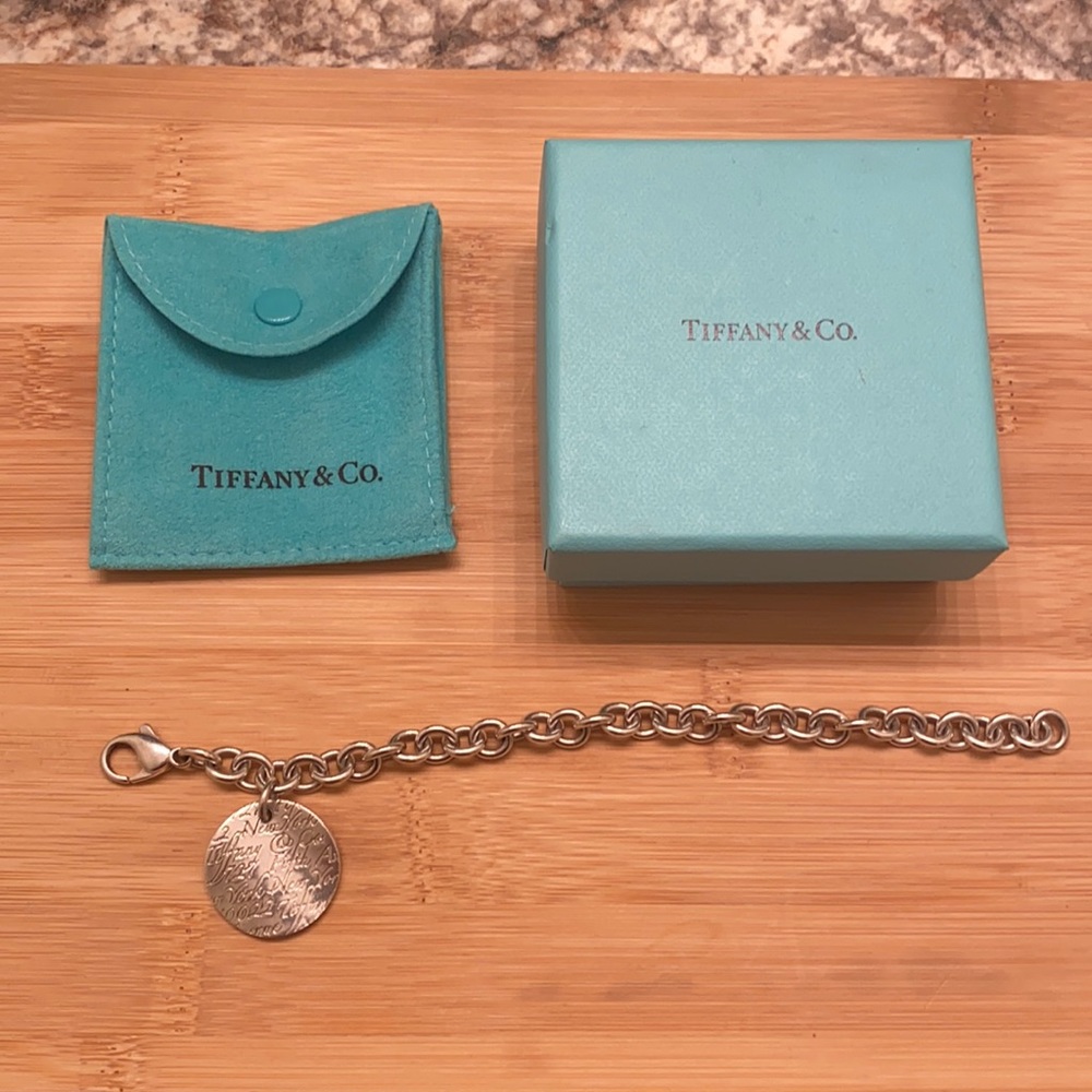 Tiffany & Co Sterling Silver Tag Bracelet